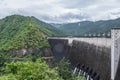 Large arch concrete dam