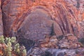 Large Arch Forming in Zion