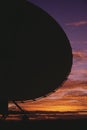 Large Array radio telescope dish Royalty Free Stock Photo