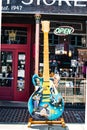 Large Artistic rendition of a Blues Guitar