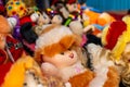 Colorful Lot of Soft Toys for Kids Stock Photo Royalty Free Stock Photo