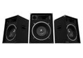 Large Audio Speakers Royalty Free Stock Photo