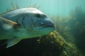 Large Australasian snapper detail