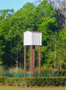 Large bat house or home for thousands in a colony Royalty Free Stock Photo