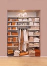 Large bathroom closet