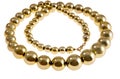 Large Bead Necklace Royalty Free Stock Photo