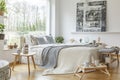 Cozy bedroom interior Royalty Free Stock Photo