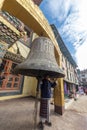 Buddhist prayer drum, Nepal, Kathmandu Royalty Free Stock Photo