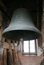 Bell in the castle tower in Krakow, Poland. Royalty Free Stock Photo