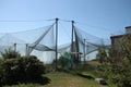 Large bird trap at the ornithological station, near the Curonian Lagoon, Ventes ragas. Lithuania