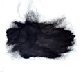 Large black ink splotch. Artistic backdrop.