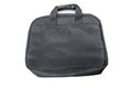 Large black leather briefcase