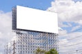 large Blank billboard ready for new advertisement