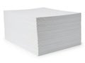 A large block of white foam material with a textured surface Royalty Free Stock Photo