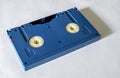 Large blue digital betacam video cassette back side