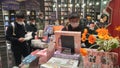 Shenzhen, China: interior landscape of large bookstore. This bookstore is in Bao`an Happy Harbor.