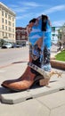 Boots of Cheyenne Large Boot Downtown Cheyenne by Various Artists