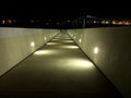 Large Bridge at Night Royalty Free Stock Photo