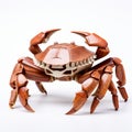 Handmade Wooden Crab: A Hyperrealistic Maori Art Inspired Sculpture