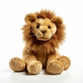 Large Brown Lion Stuffed Animal - High Tonal Range Kodak Vision3 250d 5207