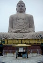 Large Buddha statue at Bohd Ghaya, birthplace of Buddhism.