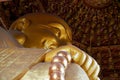 A large Buddhist statue of Maitreya Buddha Royalty Free Stock Photo