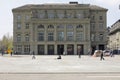 A large building at the Bundesplatz in Bern