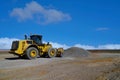 Large bulldozer industrial equipment Royalty Free Stock Photo