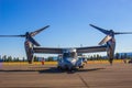 Large Cargo Plane With Both Propellers & Jet Engine Royalty Free Stock Photo