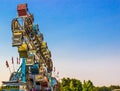 Carnival Ride At Local County Fair Royalty Free Stock Photo