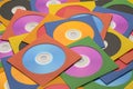 Large CD Pile Royalty Free Stock Photo