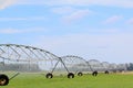 Irrigation system on the Cantebury plains New Zealand