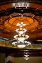 Large chandelier in Chinese style luxury interior decoration design