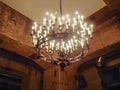 Large chandelier Royalty Free Stock Photo