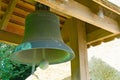 Large church bell at St Nicholas. Royalty Free Stock Photo