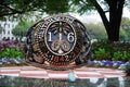 Large class ring at the Citadel in Charleston, South Carolina.