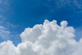 Large cloud group and sky Royalty Free Stock Photo