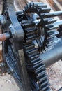 Large cog machine part Royalty Free Stock Photo