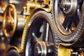 Large cog wheels Royalty Free Stock Photo