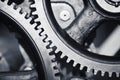 Large cog wheels Royalty Free Stock Photo