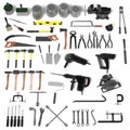 Large colection of tools