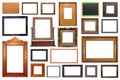 Large collection of frames