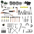 Large collection of tools Royalty Free Stock Photo