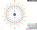 Infographic of the element of Meitnerium Royalty Free Stock Photo