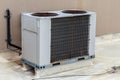 Large Commercial Air Conditioning Unit Royalty Free Stock Photo