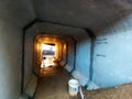 large concrete culvert Royalty Free Stock Photo