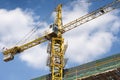 Large construction building crane china Royalty Free Stock Photo