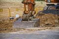 Large Construction Excavation, detail