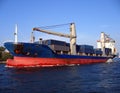Large Container Ship Royalty Free Stock Photo
