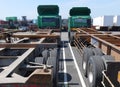 Container Chassis Trailer Truck